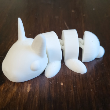 Lying bunny