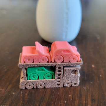 Car carrier Surprise Egg